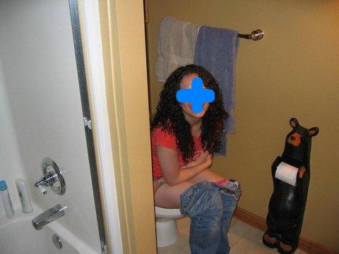 Femme qui aime l'urine